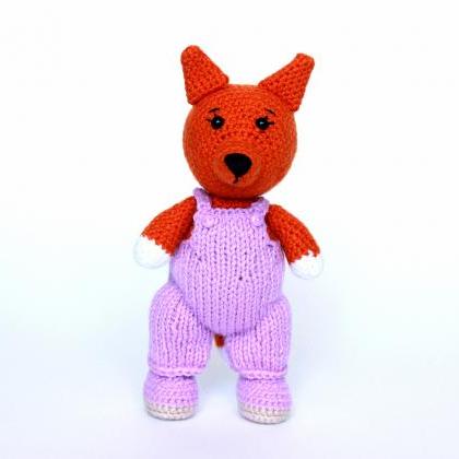 Crochet Pattern Fox Toy Amigurumi