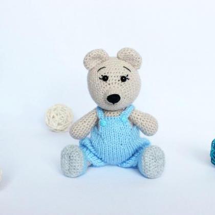 Сrochet Bear Pattern, Amigurumi Teddy Bear..